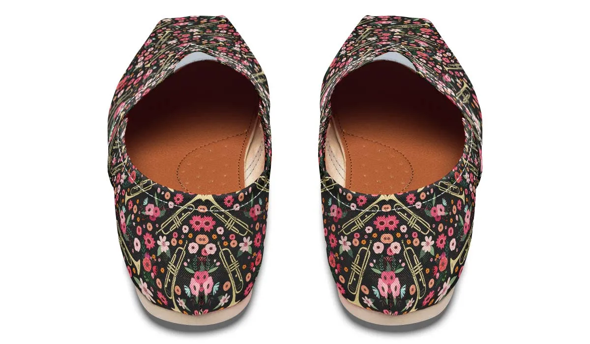 Trumpet Flower Casual Shoes