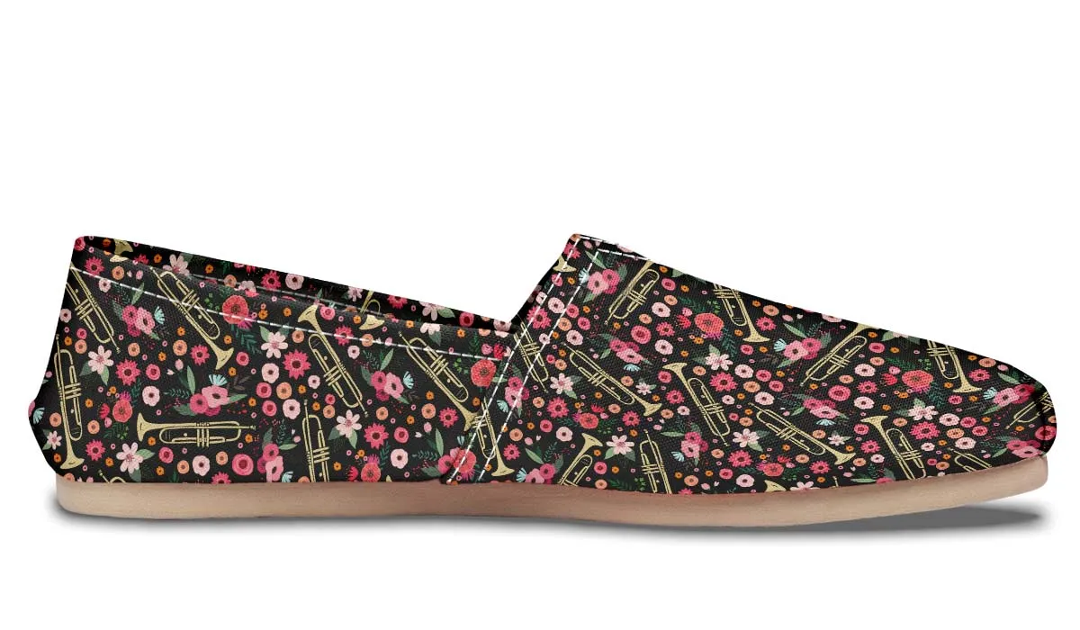 Trumpet Flower Casual Shoes