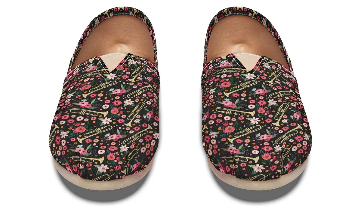 Trumpet Flower Casual Shoes