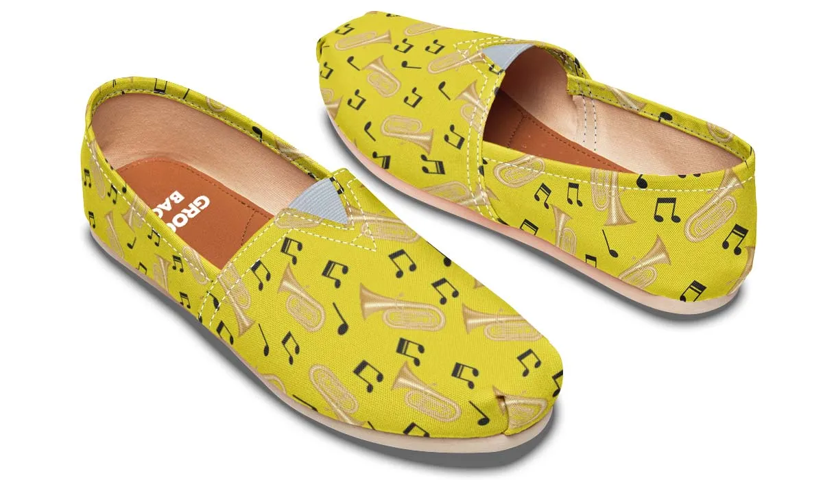 Tuba Pattern Casual Shoes