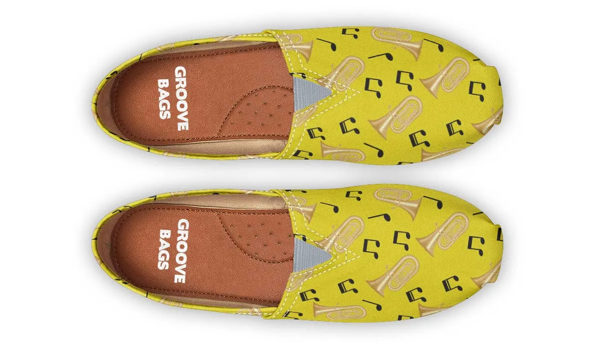 Tuba Pattern Casual Shoes