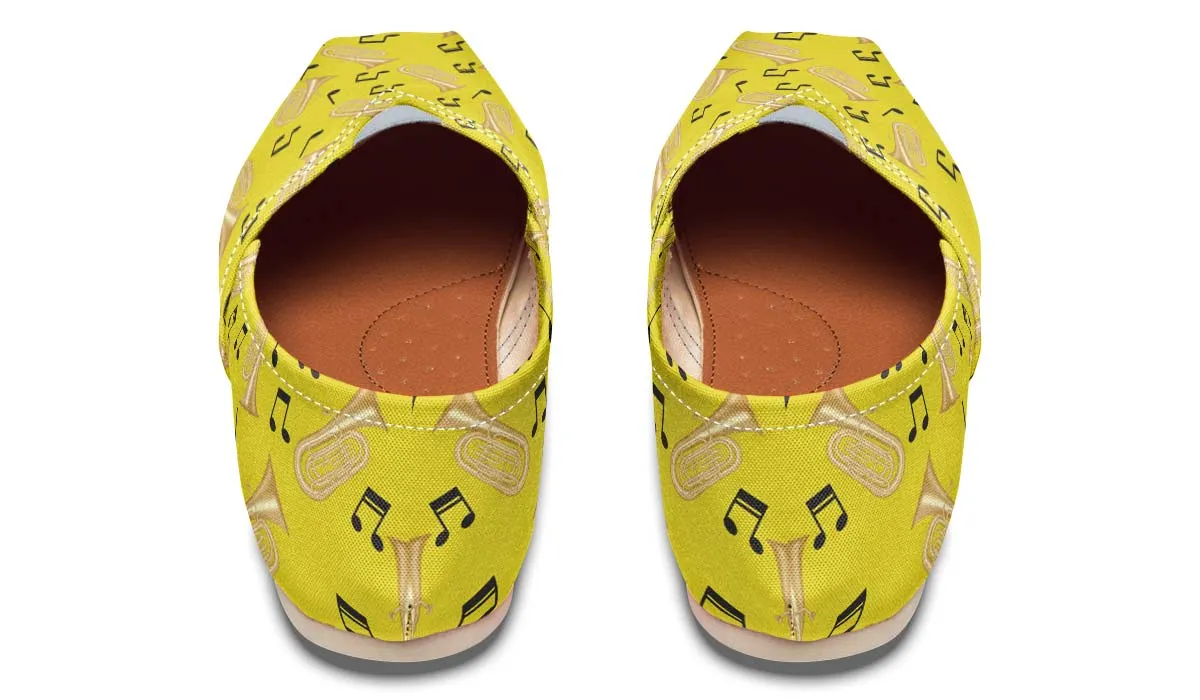 Tuba Pattern Casual Shoes