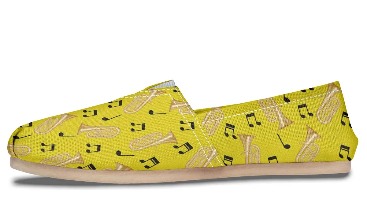 Tuba Pattern Casual Shoes
