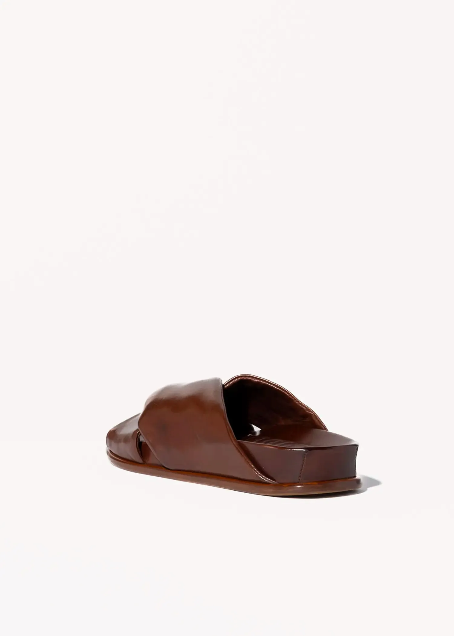 Twist Leather Sandal