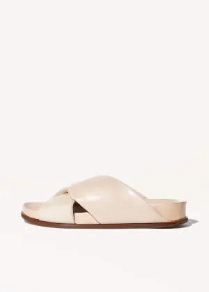 Twist Leather Sandal