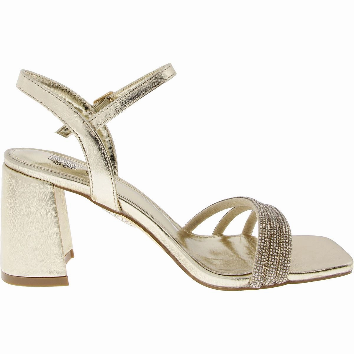 Tyra Womens Faux Leather Dressy Block Heel