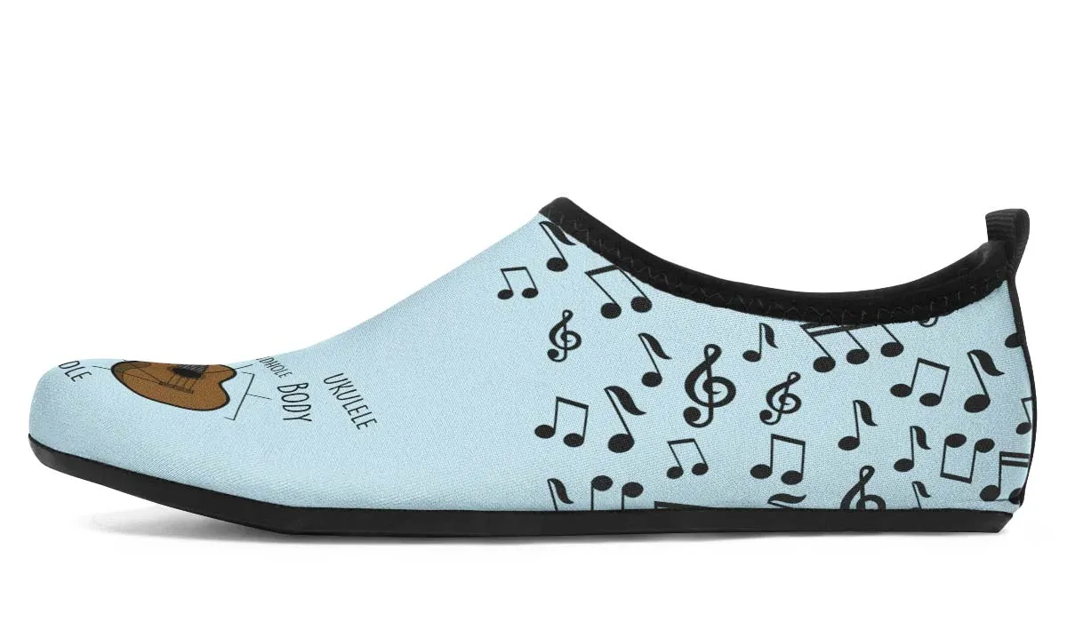 Ukulele Diagram Aqua Barefoot Shoes