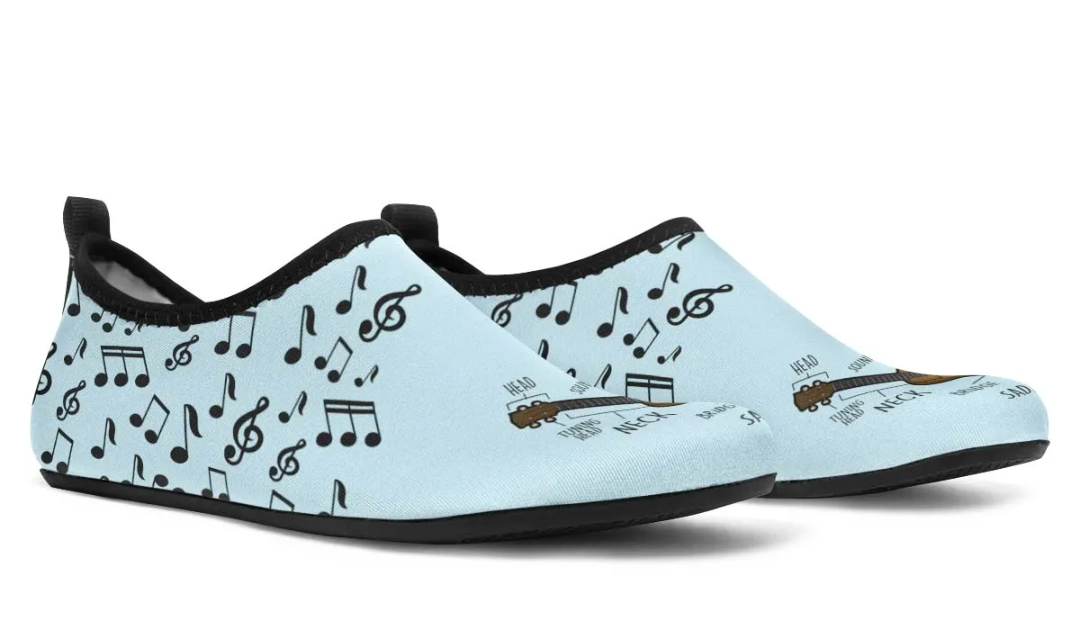 Ukulele Diagram Aqua Barefoot Shoes
