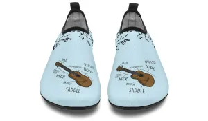 Ukulele Diagram Aqua Barefoot Shoes