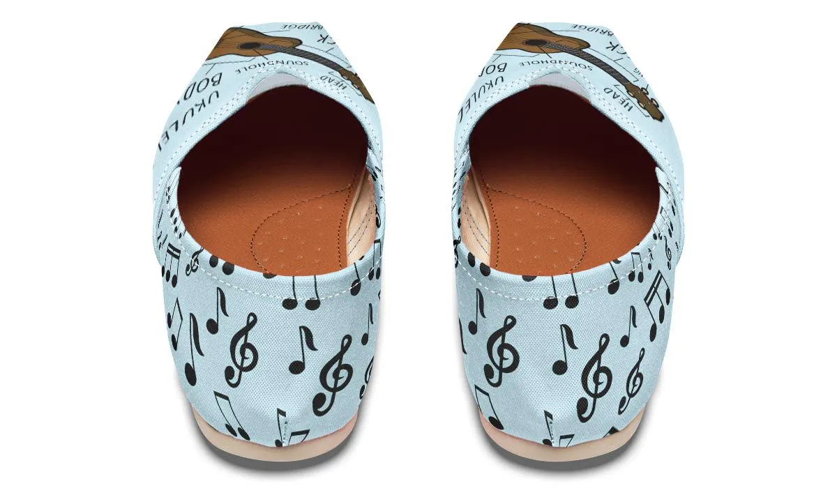 Ukulele Diagram Casual Shoes