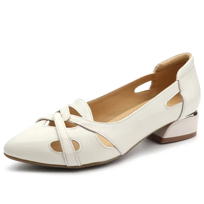 USS Shoes Melani Women's Pointed Toe Medium Heel Pumps