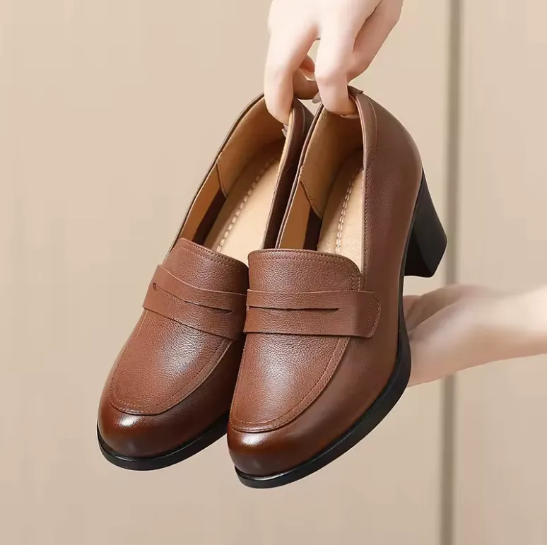 USS Shoes Nashi Women's Leather Loafer Pumps