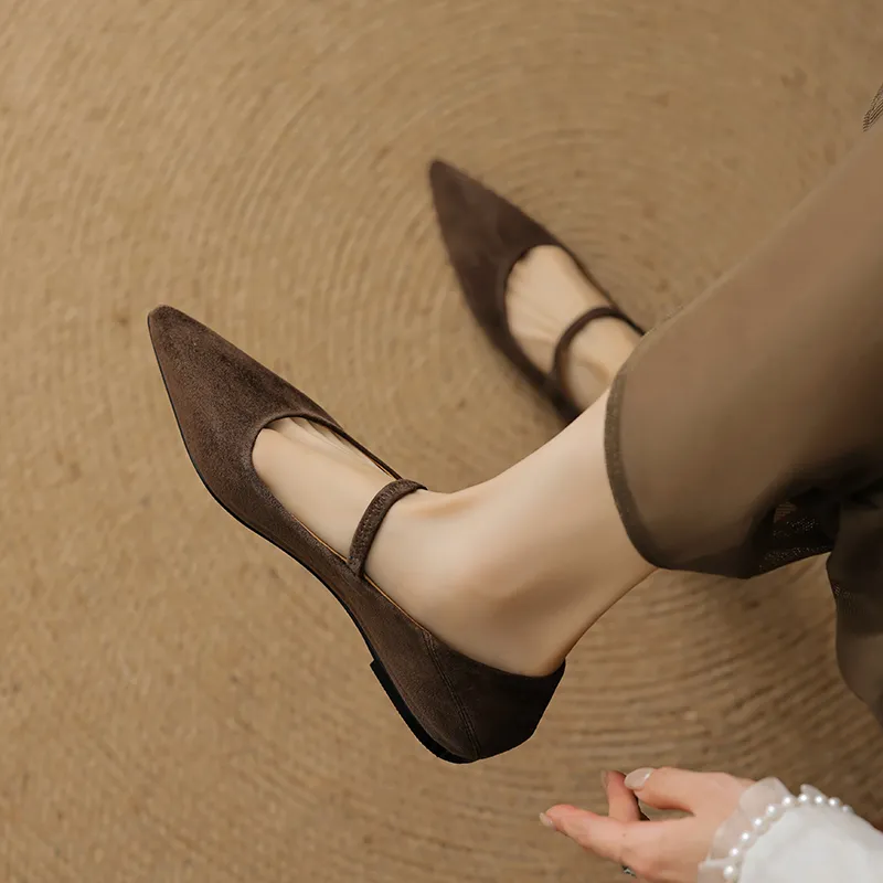 USS Shoes Romina Women's Ballet Leather Flats Shoes