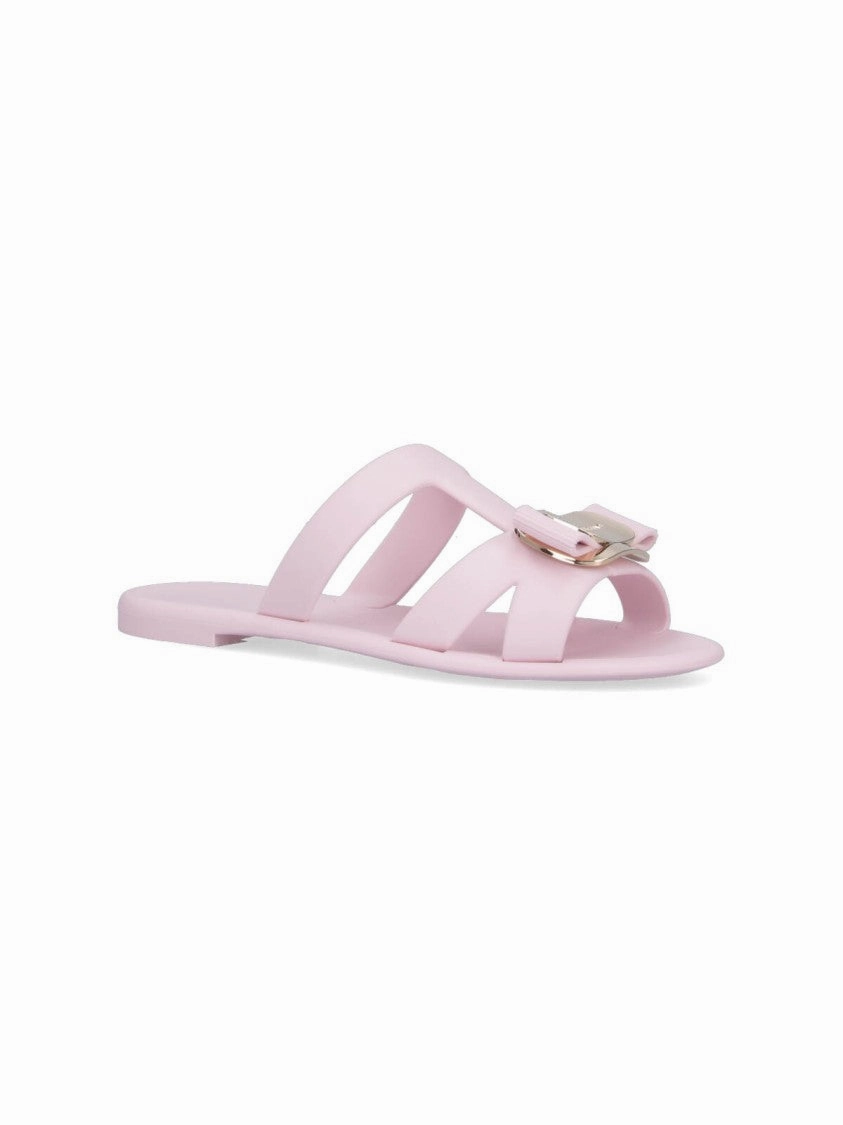 Vara" Slide Sandals  Pink
