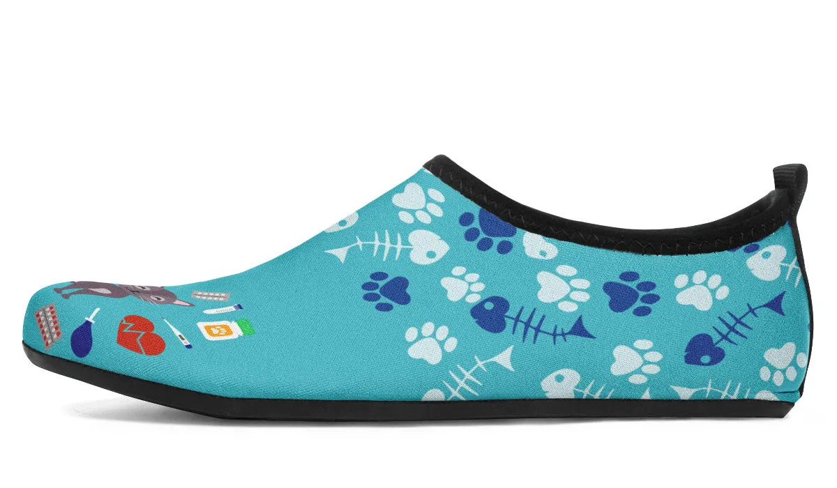 Veterinarian Aqua Barefoot Shoes