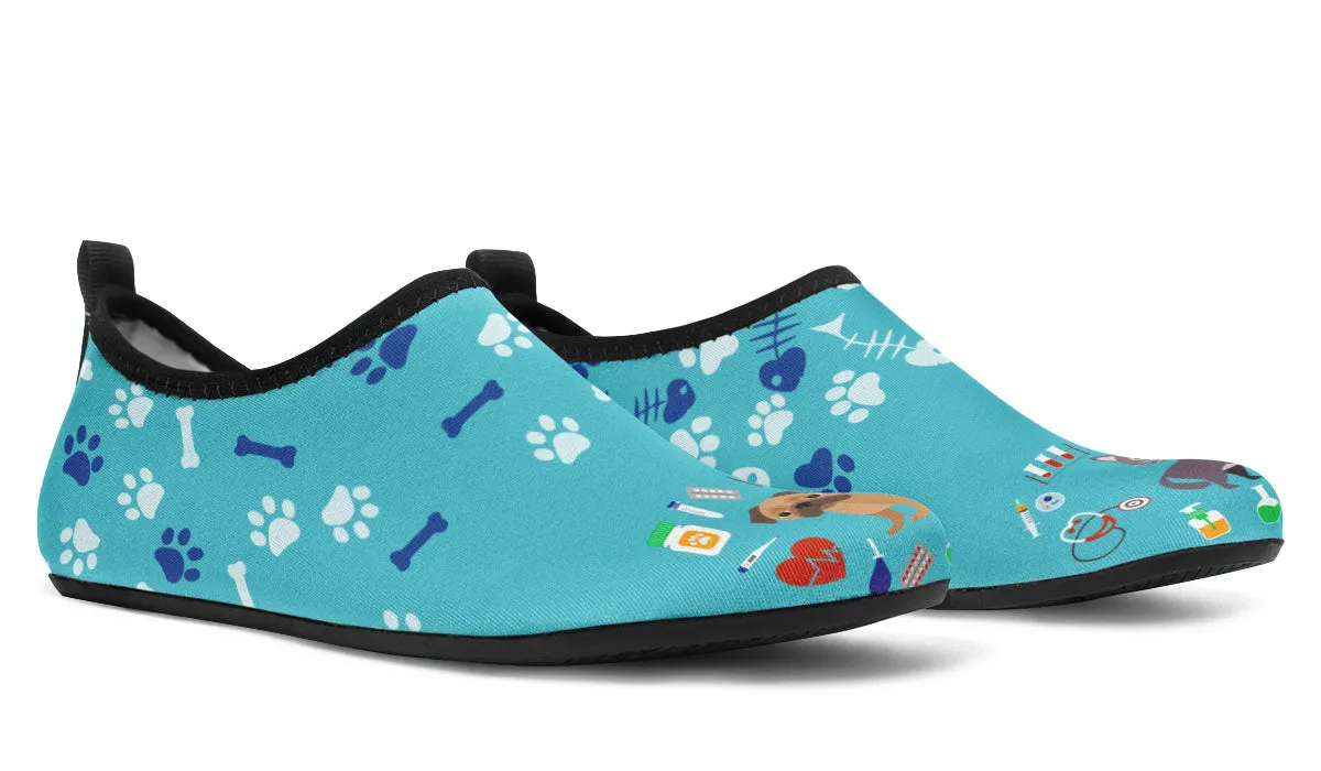Veterinarian Aqua Barefoot Shoes