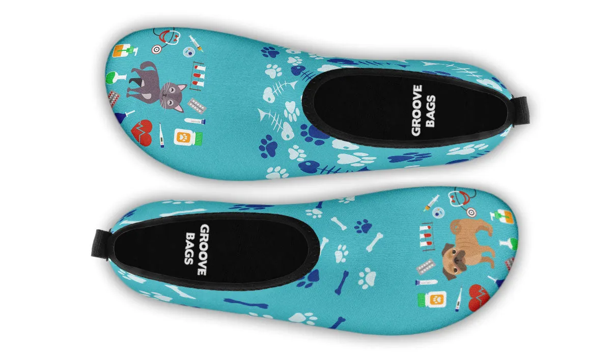 Veterinarian Aqua Barefoot Shoes