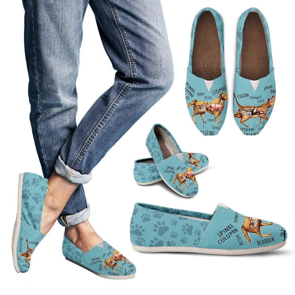 Veterinary Diagram Casual Shoes