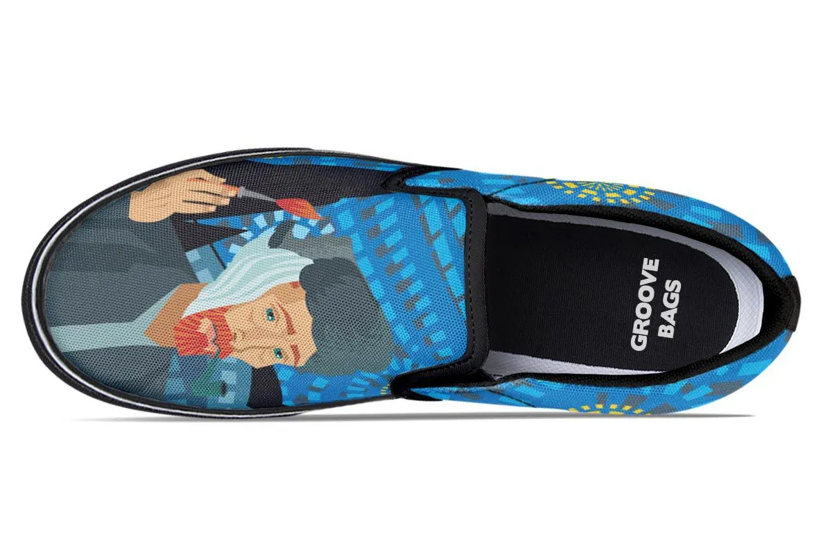 Vincent Van Gogh Slip-On Shoes