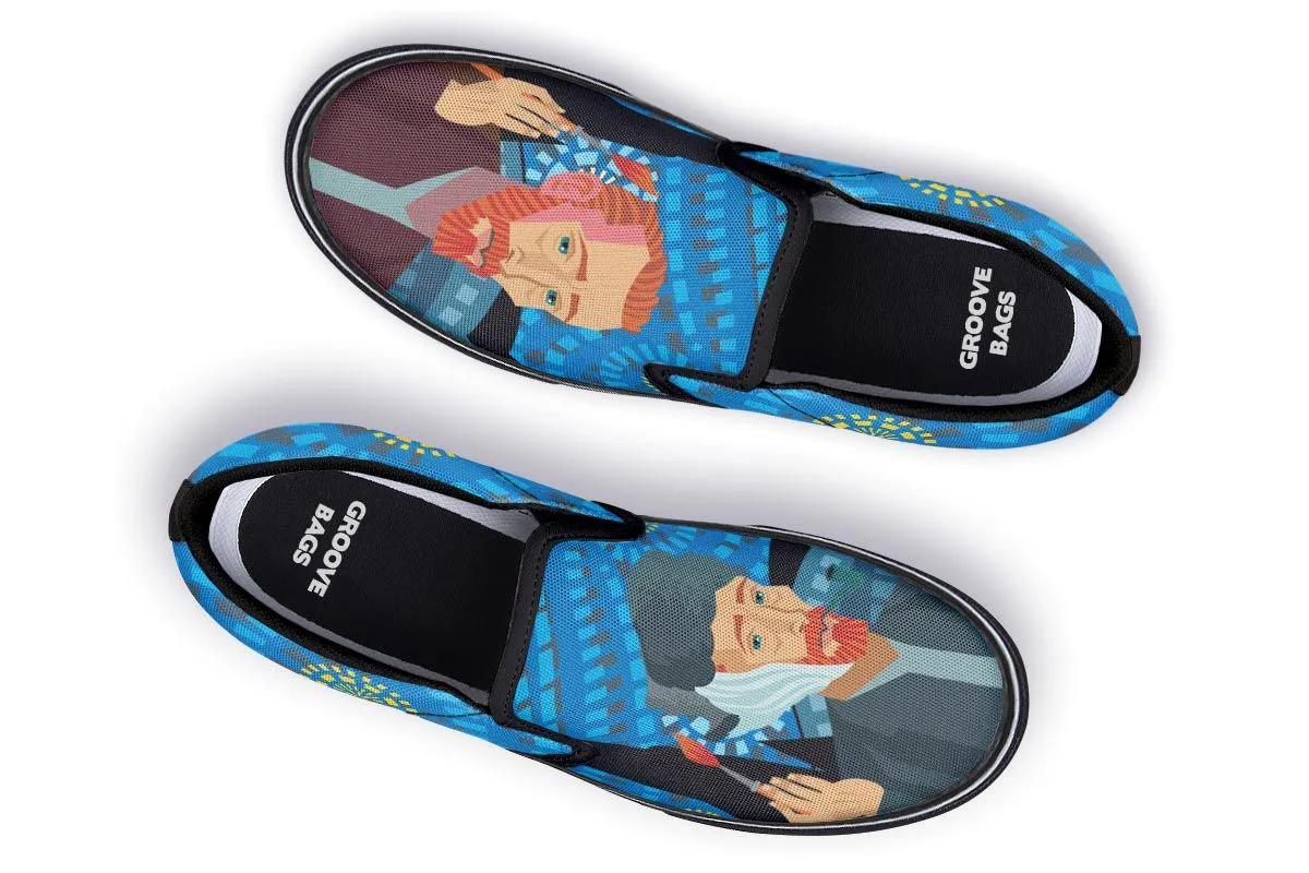 Vincent Van Gogh Slip-On Shoes