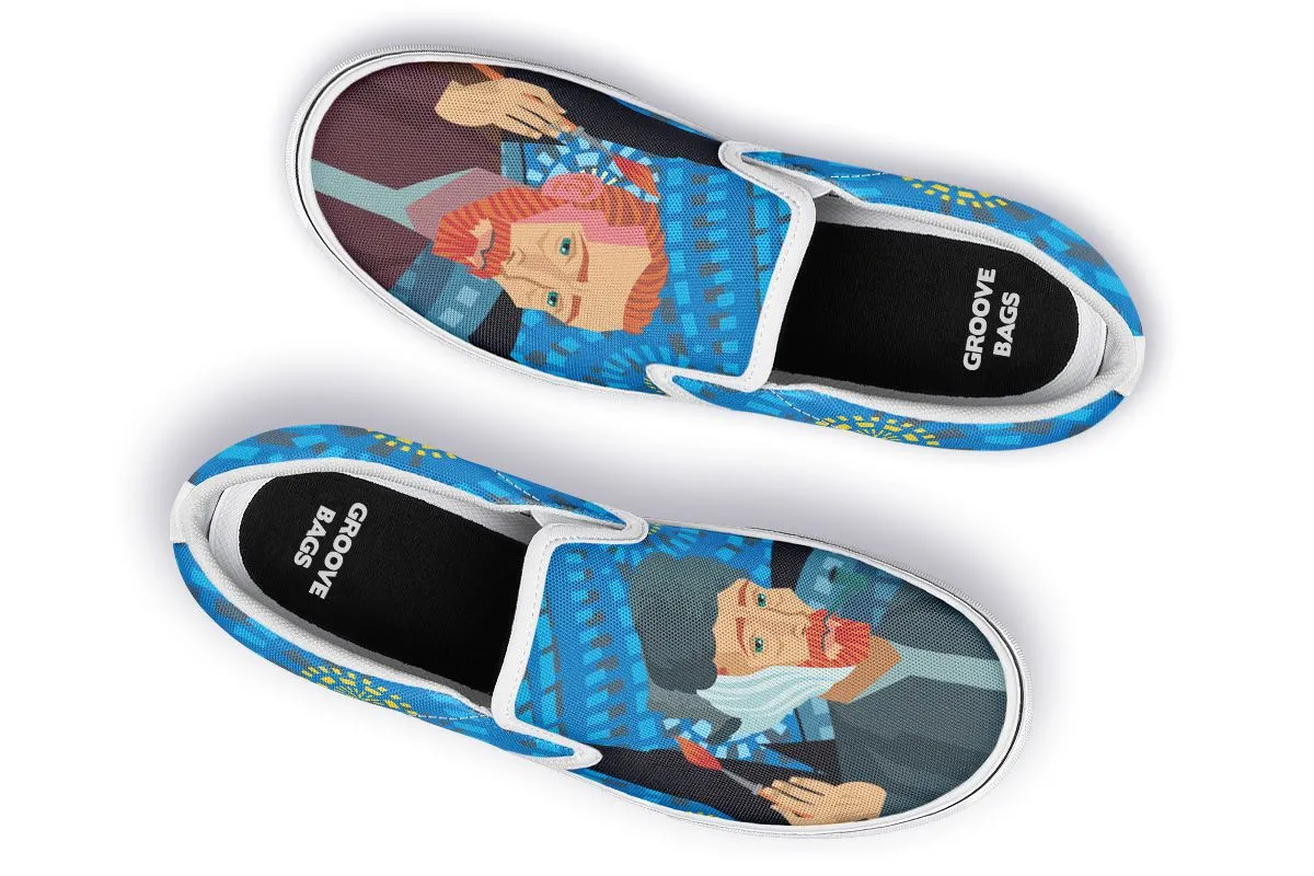 Vincent Van Gogh Slip-On Shoes