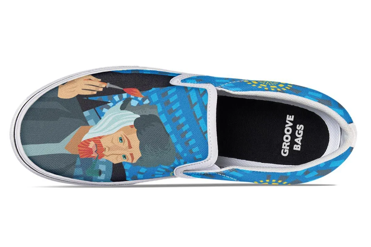 Vincent Van Gogh Slip-On Shoes