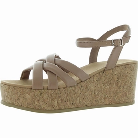 Vinette Womens Slip On Wedges Slingback Sandals