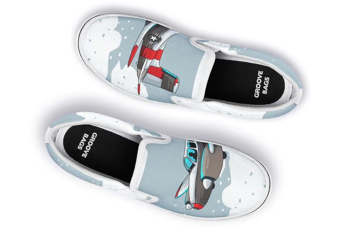 Vintage Air Force Pilot Slip-On Shoes
