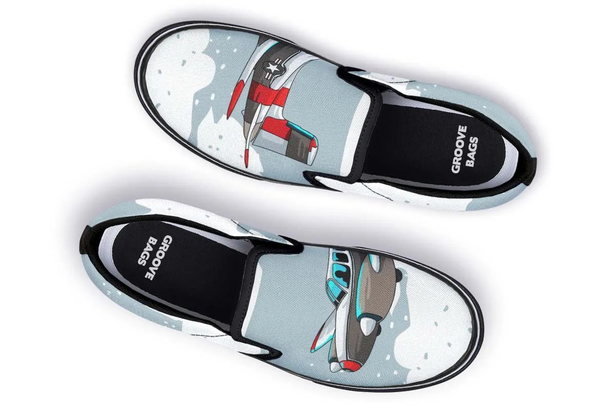 Vintage Air Force Pilot Slip-On Shoes