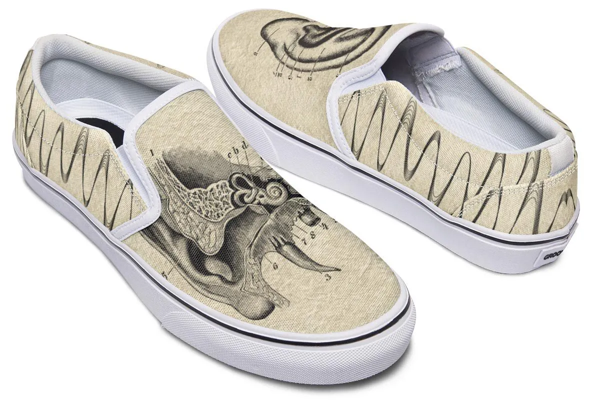 Vintage Audiology Slip-On Shoes
