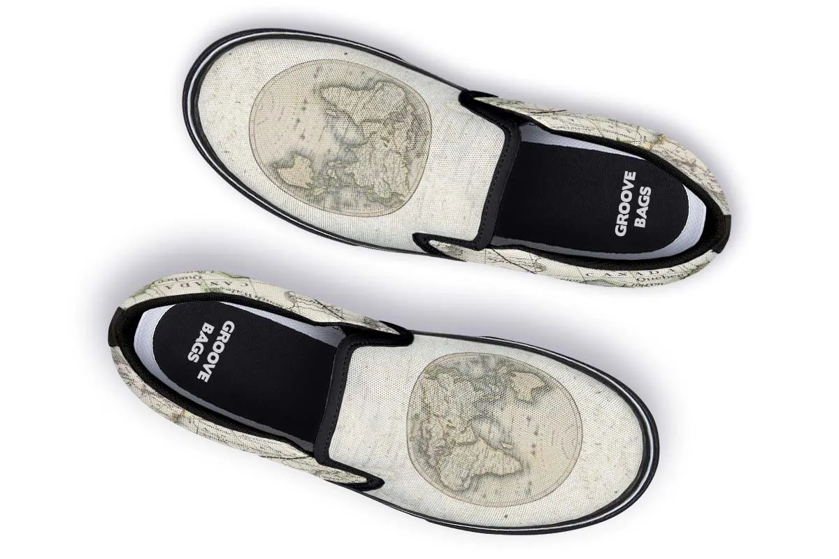 Vintage Hemisphere Slip-On Shoes