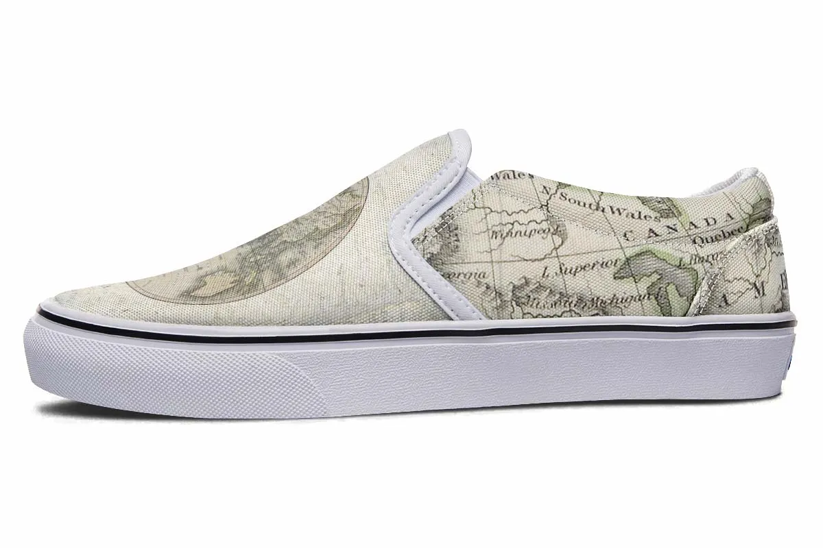 Vintage Hemisphere Slip-On Shoes