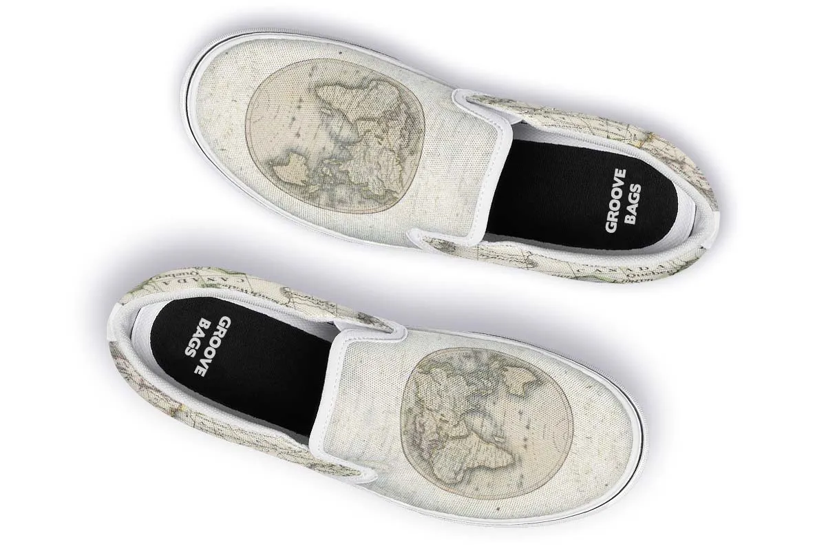 Vintage Hemisphere Slip-On Shoes