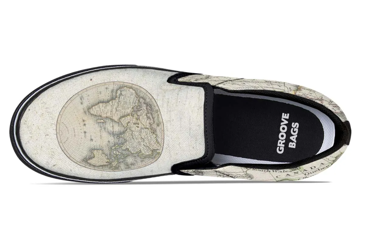 Vintage Hemisphere Slip-On Shoes