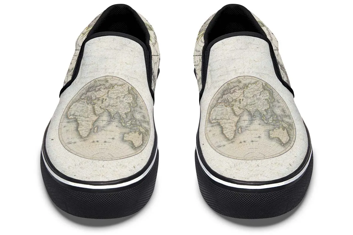 Vintage Hemisphere Slip-On Shoes