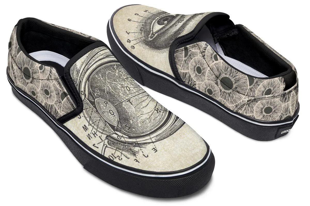 Vintage Optometry Slip-On Shoes
