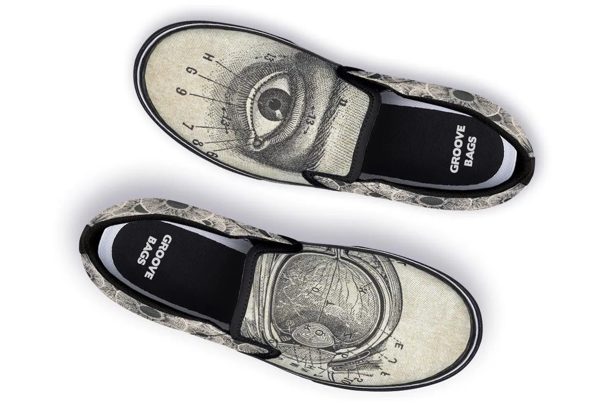 Vintage Optometry Slip-On Shoes