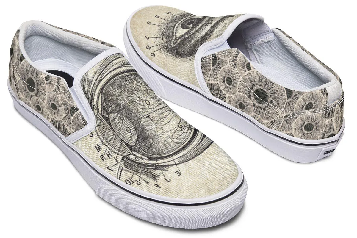 Vintage Optometry Slip-On Shoes