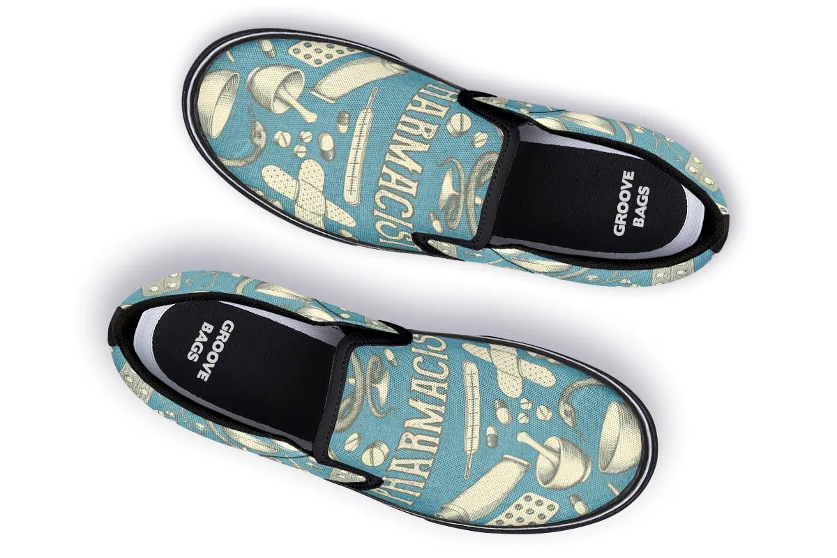 Vintage Pharmacist Slip-On Shoes