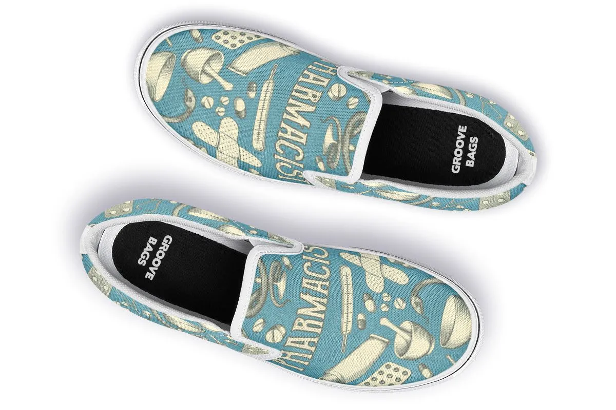 Vintage Pharmacist Slip-On Shoes