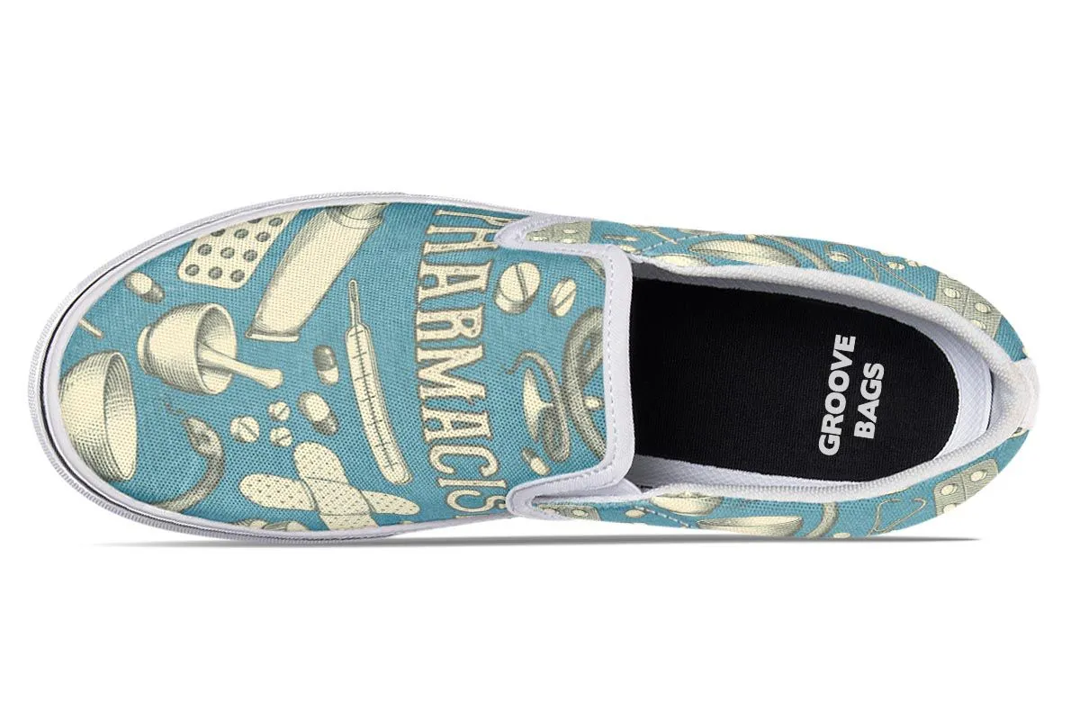Vintage Pharmacist Slip-On Shoes