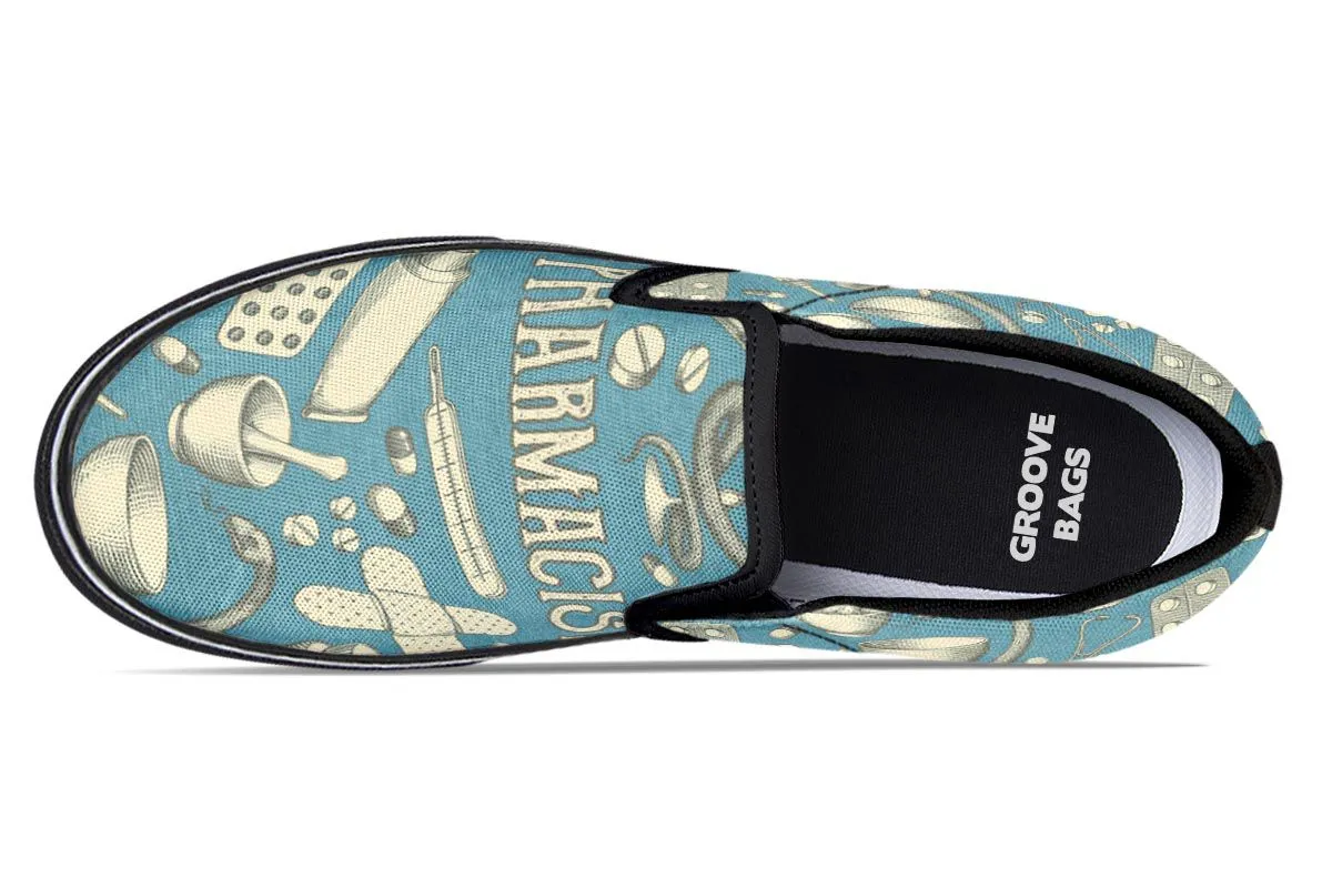 Vintage Pharmacist Slip-On Shoes