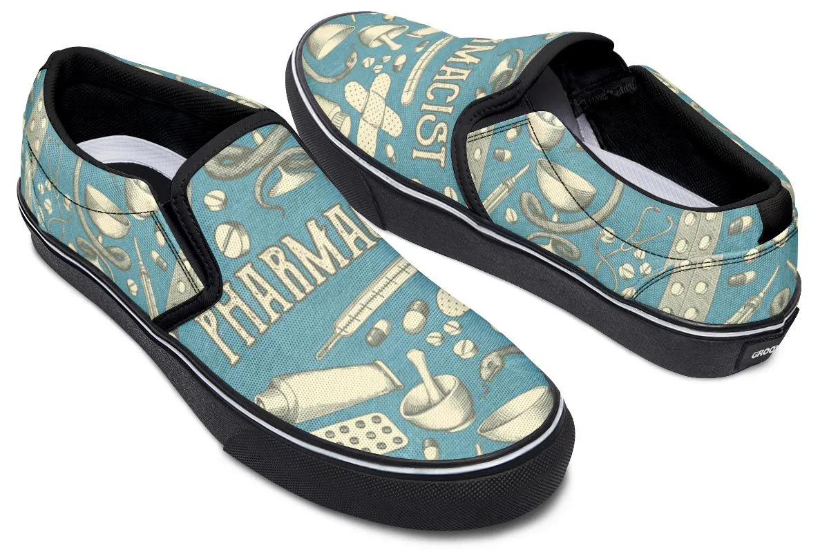 Vintage Pharmacist Slip-On Shoes