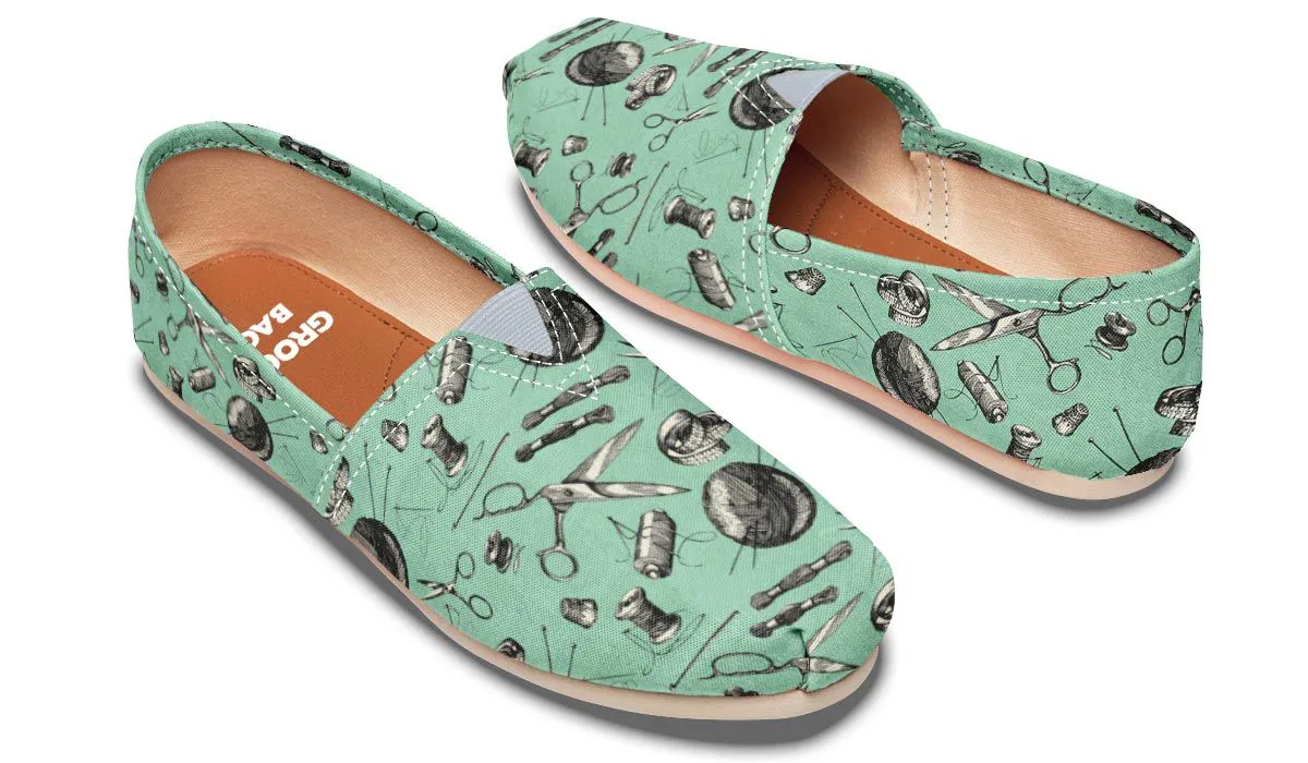 Vintage Sewing Casual Shoes