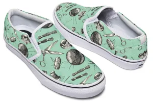 Vintage Sewing Slip-On Shoes