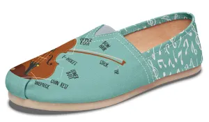 Violin Diagram Casual Shoes