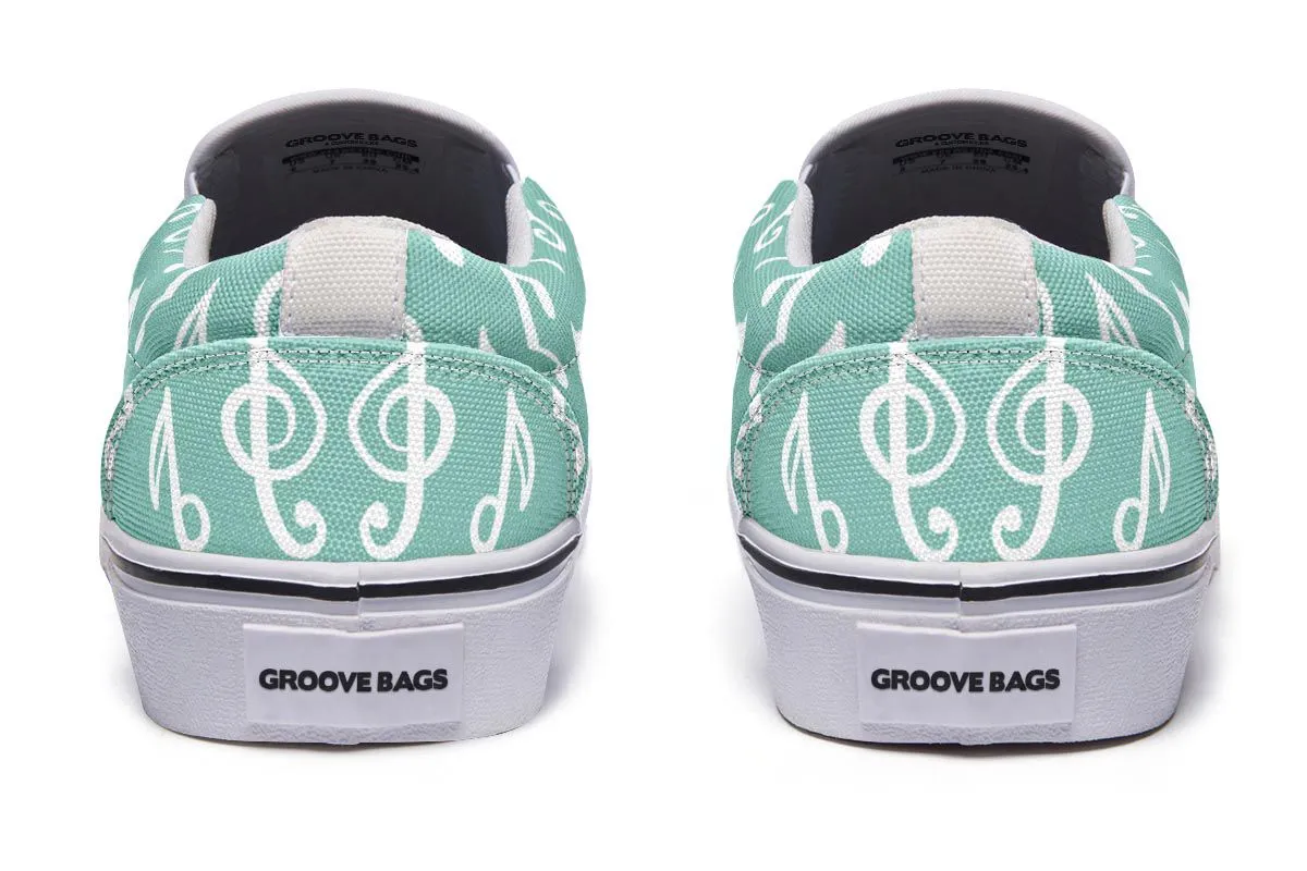 Violin Diagram Slip-On Shoes