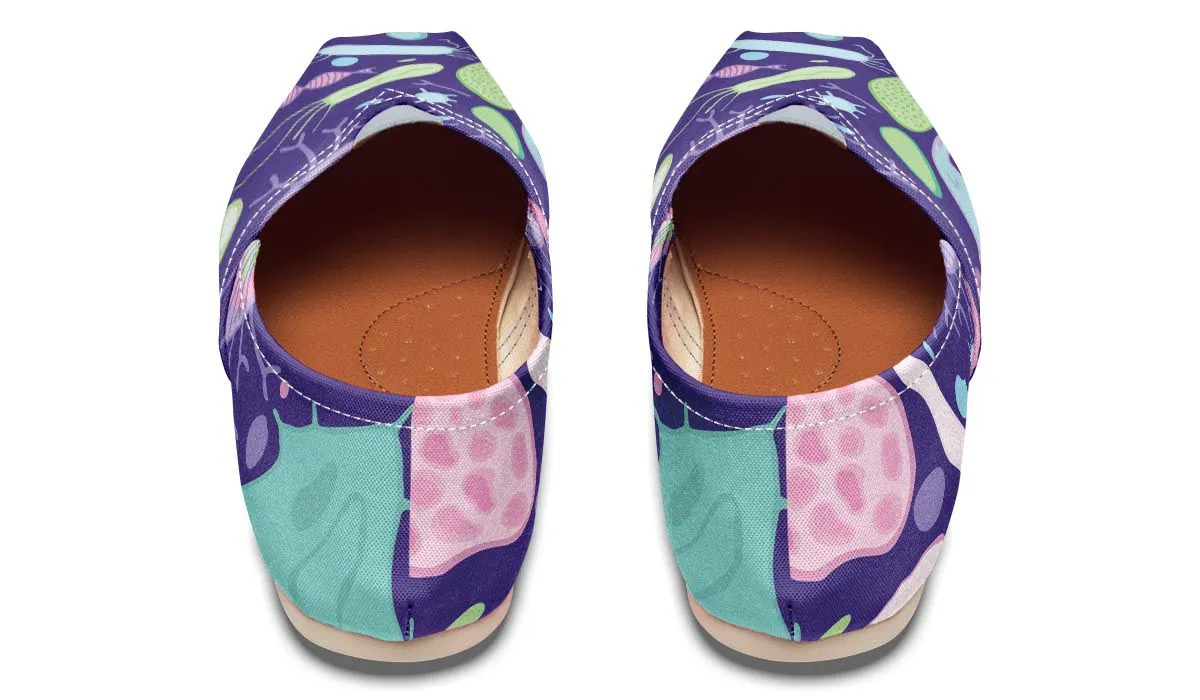 Virus And Bacteria Casual Shoes
