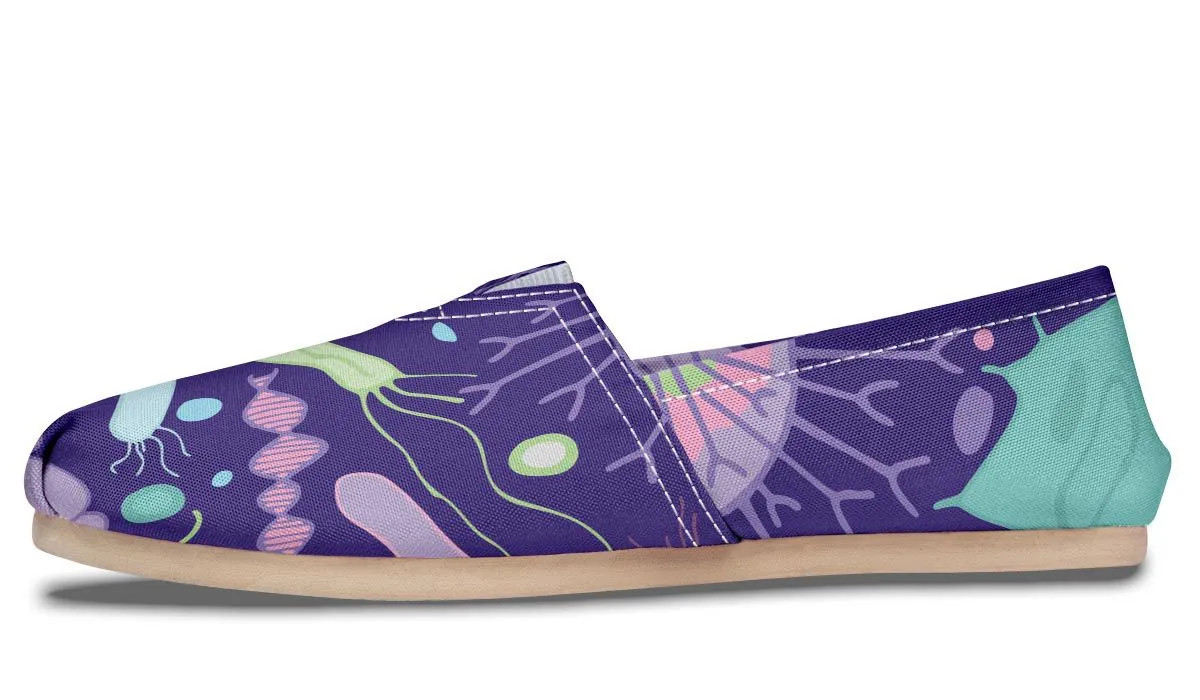 Virus And Bacteria Casual Shoes