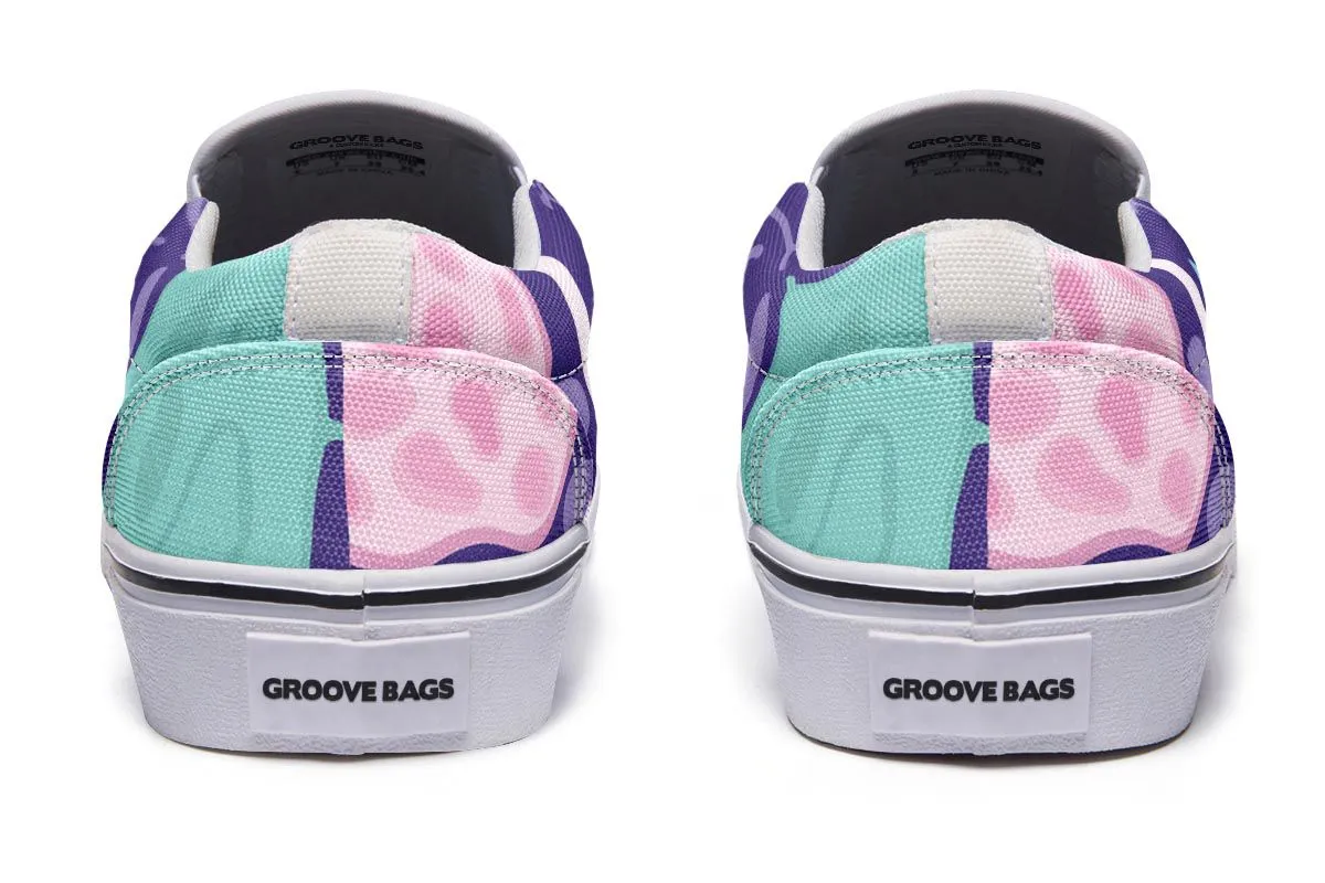 Virus And Bacteria Slip-On Shoes